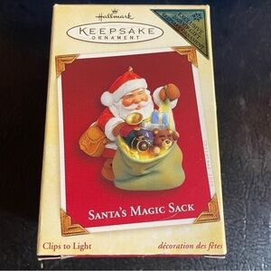 Hallmark Keepsake Santa’s Sack Ornament